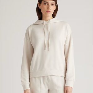 Quince Women's Cream Hoodie